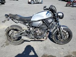 Salvage cars for sale from Copart San Martin, CA: 2018 Yamaha XSR700 C