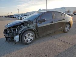 Vehiculos salvage en venta de Copart Moraine, OH: 2016 Chevrolet Cruze LS