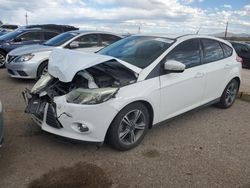 Salvage cars for sale at Tucson, AZ auction: 2014 Ford Focus SE