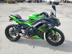 Salvage Motorcycles for sale at auction: 2023 Kawasaki EX650 R