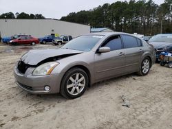 Salvage cars for sale from Copart Seaford, DE: 2006 Nissan Maxima SE