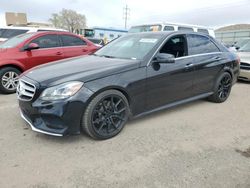 Salvage cars for sale from Copart Albuquerque, NM: 2016 Mercedes-Benz E 350