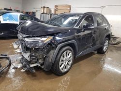Salvage cars for sale at Elgin, IL auction: 2022 Toyota Rav4 XLE Premium