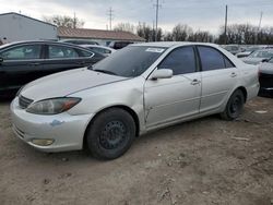 Salvage cars for sale from Copart Columbus, OH: 2003 Toyota Camry LE