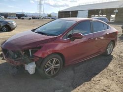 Chevrolet salvage cars for sale: 2017 Chevrolet Cruze LT