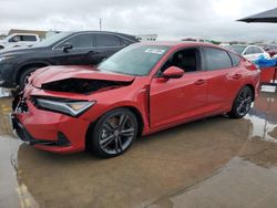 Salvage cars for sale at Grand Prairie, TX auction: 2024 Acura Integra A-SPEC Tech