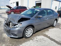 Salvage cars for sale from Copart Tulsa, OK: 2017 Nissan Sentra S