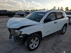 Salvage cars for sale from Copart Houston, TX: 2016 Jeep Compass Sport