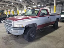 Salvage cars for sale at Woodburn, OR auction: 1996 Dodge RAM 2500