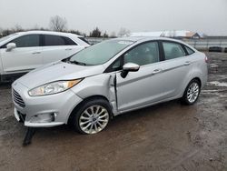 Salvage cars for sale at Columbia Station, OH auction: 2017 Ford Fiesta Titanium