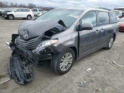 Salvage cars for sale from Copart Cahokia Heights, IL: 2013 Toyota Sienna XLE