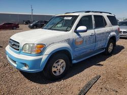 Salvage cars for sale from Copart Phoenix, AZ: 2002 Toyota Sequoia Limited