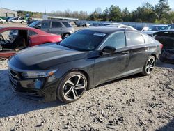 Salvage cars for sale at Memphis, TN auction: 2021 Honda Accord Sport