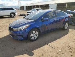 Salvage cars for sale at Phoenix, AZ auction: 2018 KIA Forte LX