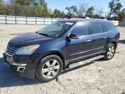 Salvage cars for sale from Copart Hampton, VA: 2015 Chevrolet Traverse LTZ