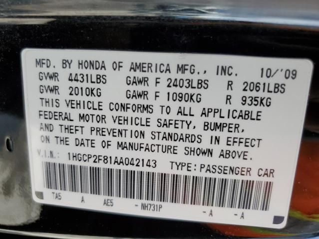 2010 Honda Accord EXL