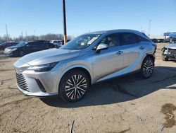 Salvage cars for sale from Copart Woodhaven, MI: 2024 Lexus RX 350 Base