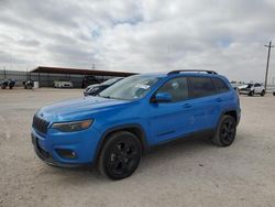 Salvage cars for sale from Copart Andrews, TX: 2020 Jeep Cherokee Latitude Plus
