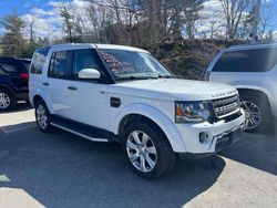 Land Rover LR4 HSE salvage cars for sale: 2016 Land Rover LR4 HSE