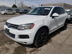 Salvage cars for sale at Littleton, CO auction: 2012 Volkswagen Touareg V6 TDI