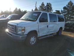 Salvage cars for sale at Denver, CO auction: 2009 Ford Econoline E350 Super Duty Wagon