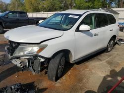 Nissan Pathfinder salvage cars for sale: 2014 Nissan Pathfinder S