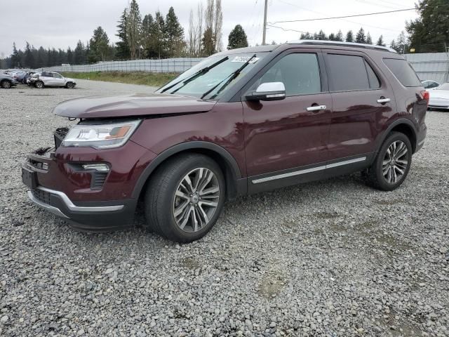 2018 Ford Explorer Platinum