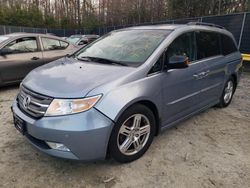 Salvage cars for sale from Copart Waldorf, MD: 2012 Honda Odyssey Touring