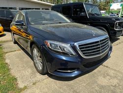 Mercedes-Benz salvage cars for sale: 2015 Mercedes-Benz S 550 4matic