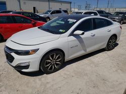 Salvage cars for sale from Copart Haslet, TX: 2020 Chevrolet Malibu RS