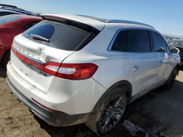 2016 Lincoln MKX Reserve