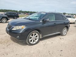 Salvage cars for sale from Copart Houston, TX: 2010 Lexus RX 350