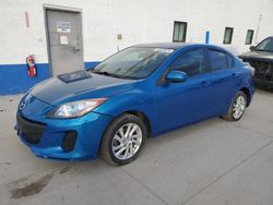 Salvage cars for sale from Copart Farr West, UT: 2012 Mazda 3 I