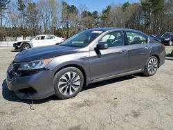 Vehiculos salvage en venta de Copart Austell, GA: 2017 Honda Accord Hybrid EXL