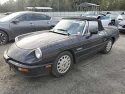 Alfa Romeo salvage cars for sale: 1990 Alfa Romeo Spider Quadrifoglio