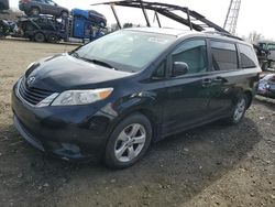 Toyota Sienna le salvage cars for sale: 2011 Toyota Sienna LE