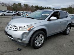 Salvage cars for sale at Exeter, RI auction: 2007 Nissan Murano SL