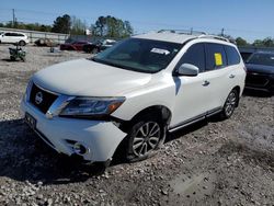 Salvage cars for sale from Copart Montgomery, AL: 2015 Nissan Pathfinder S