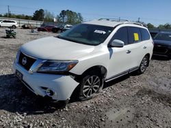 Nissan salvage cars for sale: 2015 Nissan Pathfinder S