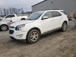Salvage cars for sale from Copart Spartanburg, SC: 2016 Chevrolet Equinox LT