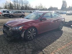 Salvage cars for sale at Portland, OR auction: 2020 Nissan Altima Platinum