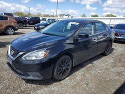 Salvage cars for sale at Sacramento, CA auction: 2018 Nissan Sentra S