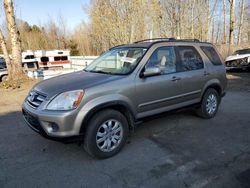 Salvage cars for sale from Copart Portland, OR: 2006 Honda CR-V SE