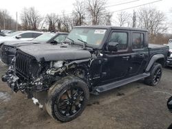 Salvage cars for sale at Marlboro, NY auction: 2021 Jeep Gladiator Overland