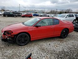 Chevrolet Montecarlo salvage cars for sale: 2007 Chevrolet Monte Carlo LT