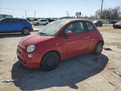 Salvage cars for sale from Copart Oklahoma City, OK: 2013 Fiat 500 POP