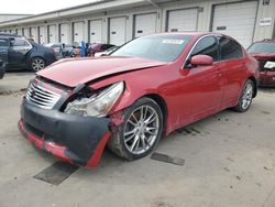 Salvage cars for sale at Louisville, KY auction: 2008 Infiniti G35