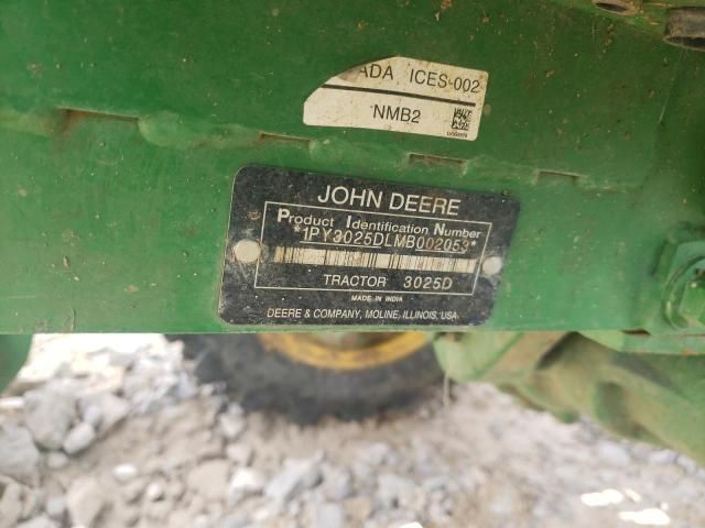 2021 John Deere 3025E