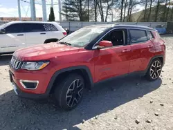 Salvage cars for sale from Copart Windsor, NJ: 2018 Jeep Compass Limited