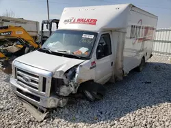 Salvage trucks for sale at Greenwood, NE auction: 2021 Ford Econoline E350 Super Duty Cutaway Van